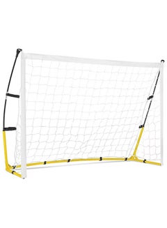 اشتري Portable Soccer Goal Backyard, 6 * 4FT Soccer Goal Net , Folding Soccer Goal with Carry Bag, Soccer Training Equipment Includes 4 Ground Stakes في السعودية