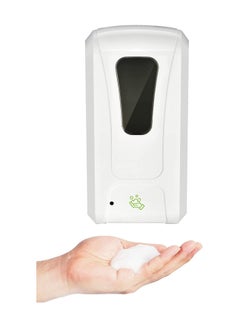 Buy Automatic Foam Soap Dispenser, Wall-Mounted, Sensor, Touch Free, Refillable, 1000 ML Capacity for Bathroom, Kitchen, Office, Hospitals, School. in UAE