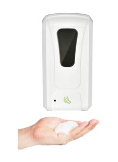 Buy Automatic Foam Soap Dispenser, Wall-Mounted, Sensor, Touch Free, Refillable, 1000 ML Capacity for Bathroom, Kitchen, Office, Hospitals, School. in UAE