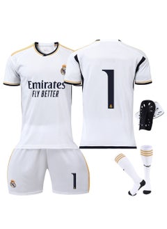 Buy 4-piece Set of Real Madrid Size 1 New Football Jersey in Saudi Arabia