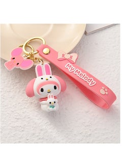 Buy New Sanrio Melody toy keychain bag pendant decorative accessories keychain in Saudi Arabia