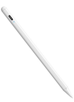 اشتري Stylus Pen for iPad with Palm Rejection, Compatible with (2018-2022) Apple iPad Pro (11/12.9 Inch),iPad 6th/7th/8th/9th/10th Gen,iPad Mini 5th/6th Gen,iPad Air 3rd/4th/5th ,White في الامارات