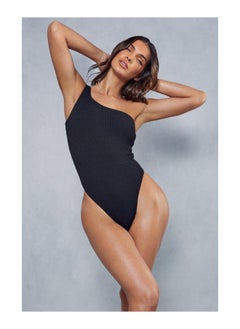 اشتري Crinkle One Shoulder Swimsuit في الامارات