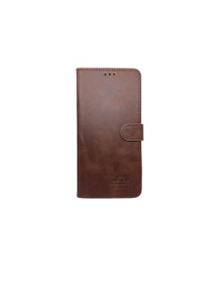 اشتري Kaiyue Flip Leather Case Full Cover Kaiyue Wallet Protection For Huawei Y9A - Brown في مصر