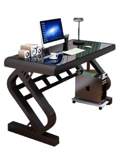 Buy S-shaped computer gaming table with a sturdy, easy-to-assembledesktop in Saudi Arabia