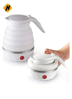 Buy Travel Foldable Fast Boiling Portable Electric Kettle - 220V -600ML for Most Travel and Home & Office Use in UAE