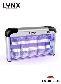 Buy LYNX led Bug Zapper Fly Traps Indoor Electric Mosquito Zapper Killer Gnats Fruit Trap for Home Restaurants Kitchen Garden 40W LN-IK-2040 in Saudi Arabia