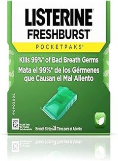 اشتري Listerine Fresh Burst Mouth Freshener - 24 Breath Strips في مصر