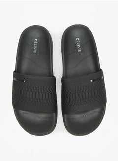 اشتري Womens Textured Slides في الامارات