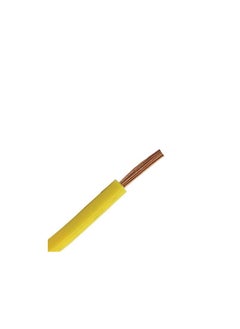 Buy Oman Cable 2.5mm Single Core -100 Yards-Yellow in UAE