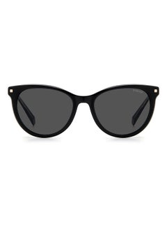 Buy Cat-Eye  Sunglasses PLD 4111/S/X  BLACK 53 in Saudi Arabia
