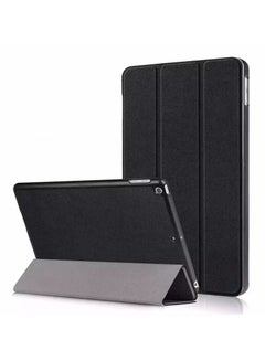 اشتري iPad Case 10.2 inch, Protective Trifold Flip Case Cover for iPad 7 8 9 10.2 inches Black في الامارات