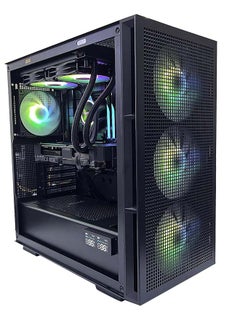 اشتري Liquid Cooled ARGB Gaming PC, Intel i5-13400F, Nvidia RTX 4060, 32GB DDR4,1TB NVME M.2 SSD,1TB HDD,750Watts PSU, Windows 10 pro, 1Year Warrant (13400F, RTX 4060) في الامارات