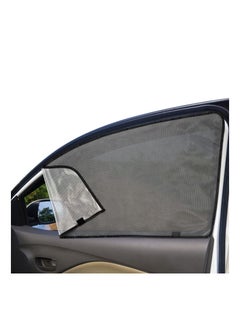 Buy Car Side Window Sun Shades, Front Seat, Baby Window Shades with Magnetic Protection from Sun Heat and UV Window Mesh Screen for Privacy Blackout, Breastfeeding, Taking a nap (2 Pack) in UAE