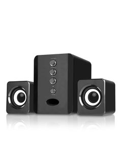 Buy D-202 USB Wired Combination Speakers Computer Speakers Bass Stereo Music Player Subwoofer Sound Box in Saudi Arabia