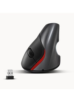 Buy Laptop Desktop Office Computer Wireless Photoelectric Vertical Mouse in UAE