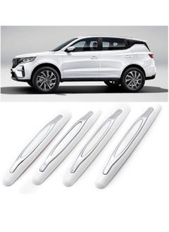 Buy 4 PCS Car Door Edge Guard Protectors Anti Collision Universal Silicone Car Door Anti Static Protector Strip Car Bumper Edge Guards Strips for Various Car Pads Door Shock Absorbers White in UAE