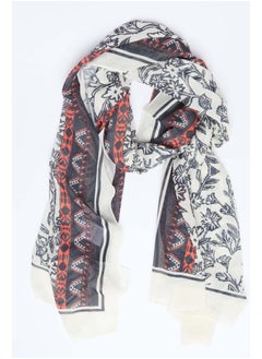 Buy Fancy Printed Viscose Rectangle Scarf in Egypt