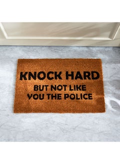 اشتري Knock Hard Printed Coir Doormat 40 x 75 cm في الامارات