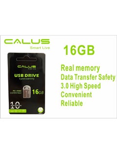 Buy New Calus USB 3.0 16GB Pen Drive High Speed Waterproof Pendrive USB Flash Drive PC+MAC Compatible Real Memory Data Transfer Safety in UAE