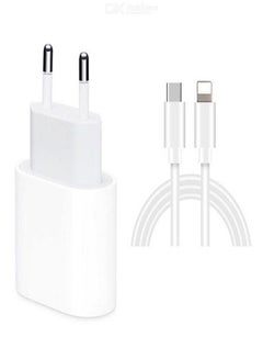 Buy 2 Pin USB-C Power Adapter With Charging Cable in UAE