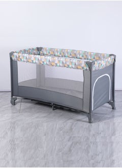 Buy Multifunctional Portable Folding Crib And Playbed Ideal For Newborns And Toddlers With Travel Carry Bag in UAE