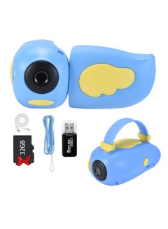 Buy Digital Camera For Kids Girls Boys Teens 12MP Kids Camera With 32GB SD Card Full HD 1080P Cameras Rechargeable Mini Camera Educational Toys Camera Kids Toys 2.0" HD Screen Kids Video Camera in UAE