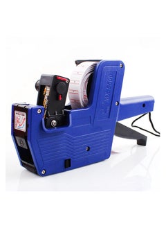 Buy Price Tagging Label Gun，Comes with ink wheel and 500 sheets of label paper, Blue in Saudi Arabia