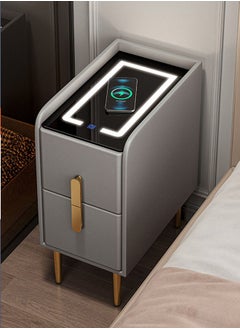 Buy Smart bedside table multifunctional wireless Charging bedroom sidetable in UAE