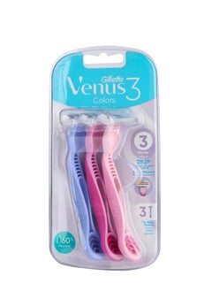 Buy Gillette Razor Simply Venus Plus 3 Pcs in Saudi Arabia