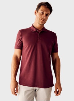 Buy Regular Fit Polo T-Shirt in UAE