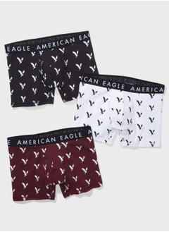 Buy 3 Pack Logo Band Boxers in UAE