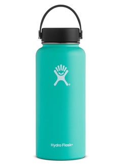 Buy Stainless Steel Vacuum Insulated Water Bottle Outdoor Sports Kettle Thermos Cup 946ml 32oz Blue in UAE