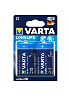Buy Varta Long Life Power D LR20 Batteries 2 Units in UAE