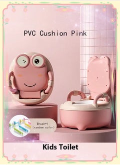 اشتري Toys Toddler Training Potty, Detachable Potty Training Seat,Kids toilet,Portable Potty Seat Toilet Seat to Help Children Facilitate The Transition from Potty to Toilet(Pink) في السعودية