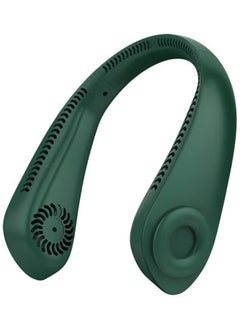 Buy USB Neck Small Fan JDF-605 Green in UAE