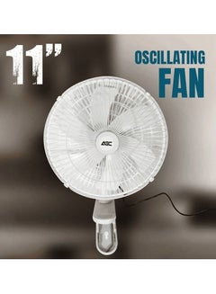 Buy 11" Oscillating Fan 24V, Fan For Car,Truck, Oscillating And Speed, Strong Wind, Fan Fix With Clip, 1 Pcs AGC ET10534 in Saudi Arabia