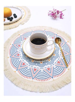 Buy Linen coaster (2 pieces) in Egypt