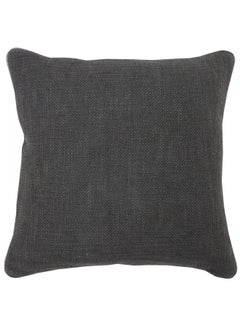 Buy Misty Non Woven Cushion Cover 45x45 Cm Dark Grey in UAE