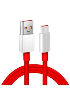 اشتري "High-Speed USB Type-C Charger Cable for OnePlus 11, 10 Pro, 9 Series, 8 Series, Nord, and More - Fast Charging for All Compatible Models" في الامارات