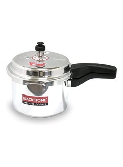Buy Pressure Cooker Aluminum Pressure cooker for Kitchen with Outer Lid 3.0Ltr Silver 3L 3Liters in UAE