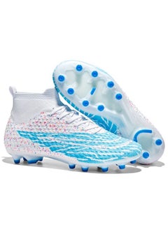 Men's Soccer Cleats Professional High-Top Football Shoes Outdoor Spikes  Soccer Shoes 