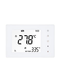 Buy TP818 16A Smart Thermostat WiFi Enabled Weekly Programmable LCD Display Touch Screen Thermostat Room Temperature Controller for Electric Heating Save Energy in UAE