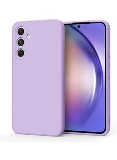 Buy Soft Silicone Cases for Samsung Galaxy A35 5G 6.6-Inch,[Military Grade Drop Protection] [Anti-Scratch Microfiber Lining] Shockproof Slim Cover for Samsung Galaxy A35 (Rose Purple) in Saudi Arabia