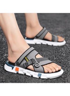 اشتري New Men's Sandals Summer Outdoor Wear Sandals And Slippers Outdoor Driving Dual-use Casual Beach Shoes Fashionable Breathable في السعودية