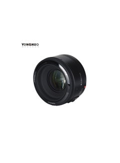 اشتري YONGNUO YN50mm F1.8 AF Lens 1:1.8 Standard Prime Lens Large Aperture Auto/Manual Focus Replacement for Canon EOS DSLR Cameras في السعودية