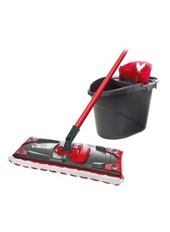 Buy Vileda Floor mop Set, Plastic Metal Polystyrene, red in UAE