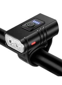 Buy Rechargeable Bike Lights with Electric Bell, Ultra Bright Bicycle Lights for Night Riding, Bicycle Light, LED Bike Front Light, Bike Accessories, for All Bicycles, Road, Mountain, Night Riding in Saudi Arabia