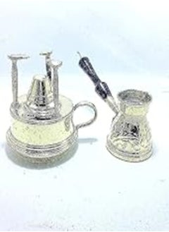 اشتري alcohol burner model mini with plaid coffee pot في مصر