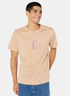 Buy Basic Oversized Crew Neck T-Shirt in Saudi Arabia
